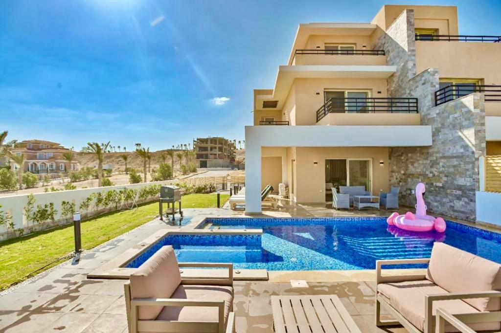 Hurghada Sahl Hasheesh Sea-View Villa With Private Pool Exteriör bild