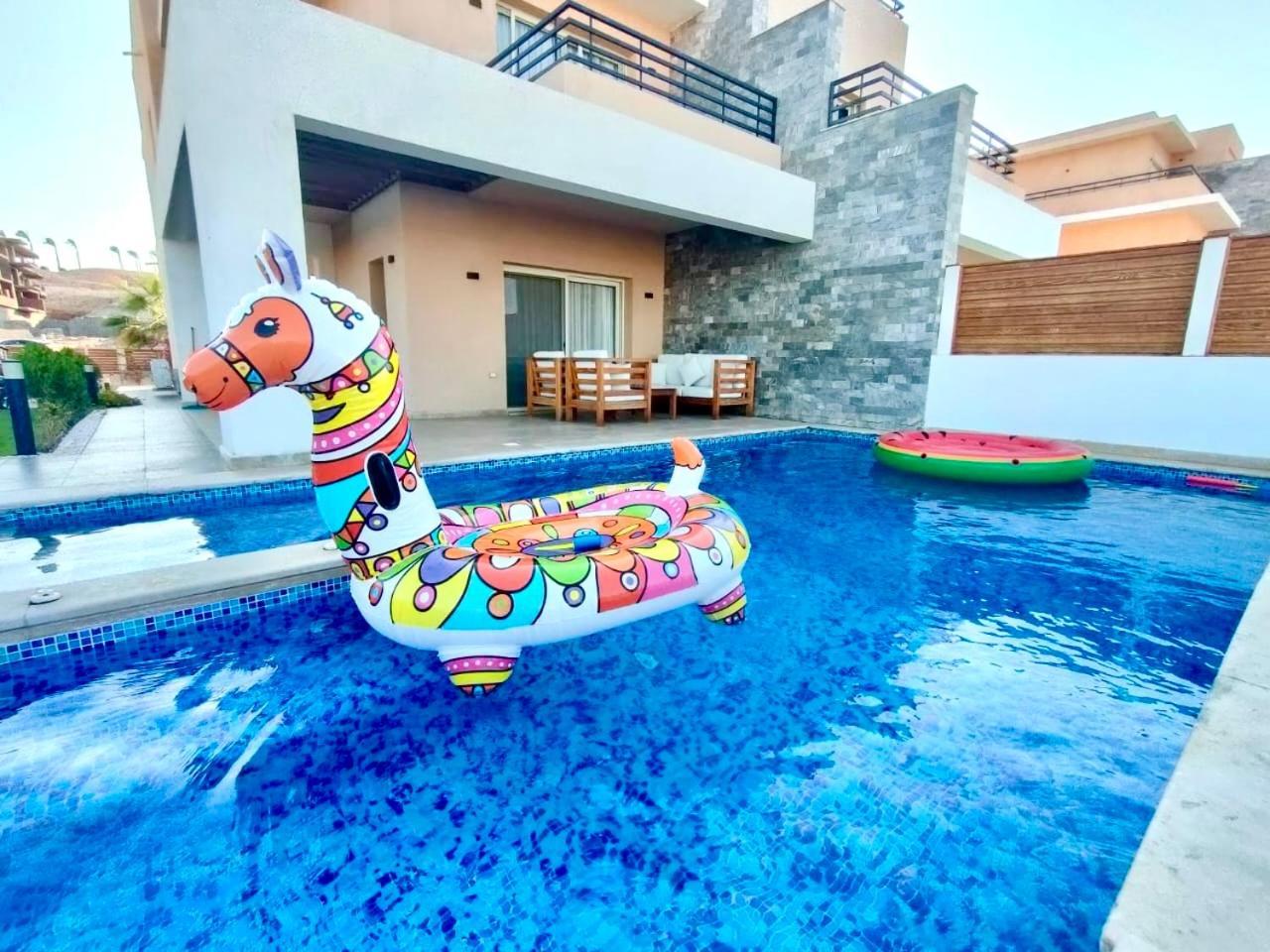 Hurghada Sahl Hasheesh Sea-View Villa With Private Pool Exteriör bild